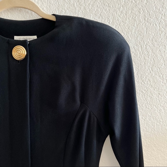 Liz Claiborne Vintage Midi Hour Glass Dress - Picture 4 of 6